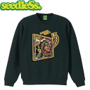 トレーナー seedleSs シードレス CD2020 Crew Sweat Black クルーネック スウェット メンズ レディース