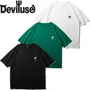 デビルユース Deviluse tシャツ Heartaches T-Shirts White Green Black ショートスリーブ 半袖Tシャツ メンズ レディース