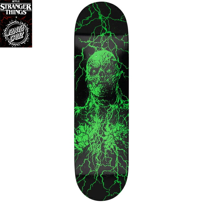 スケートボード SANTA CRUZ サンタクルーズ Stranger Things Vecna Skateboard Deck Skateboard Deck 8..