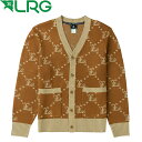 カーディガン LRG エルアールジー TOO LEAFY CARDIGAN SWEATER Twill ニット セーター メンズ レディース