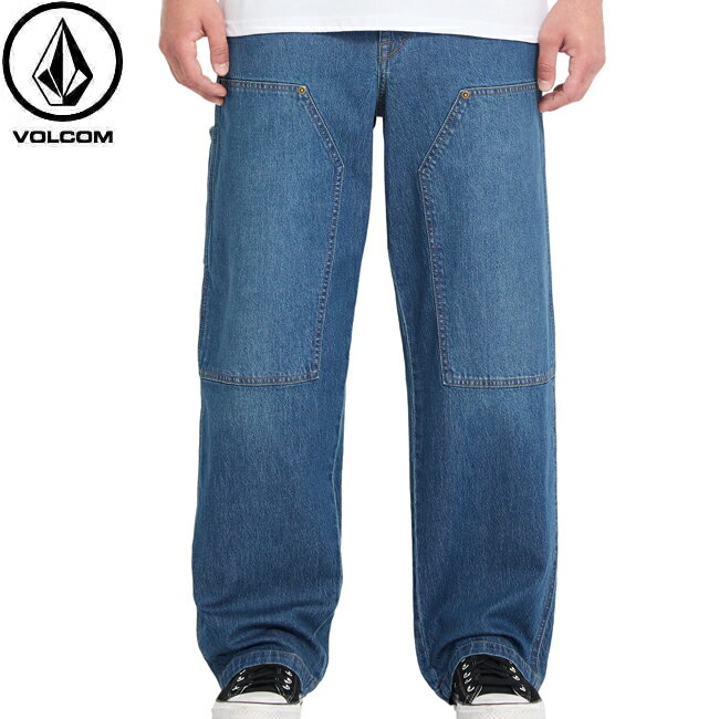 Rakuten - パンツ VOLCOM ボルコム WORK CARPENTER DENIM PANTS JEANS PKB ダブルニーパンツ ジーンズ ボトムス メンズ