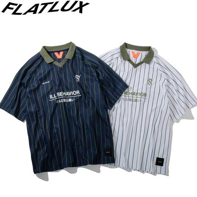 フラットラックス FLATLUX ジャージ Pride Football Jersey White Navy サッカーシャツ メンズ レディース