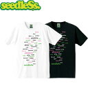 シードレス seedleSs tシャツ Stay Positive SS TEE White Black 半袖Tシャツ ショートスリーブ カットソー メンズ レディース