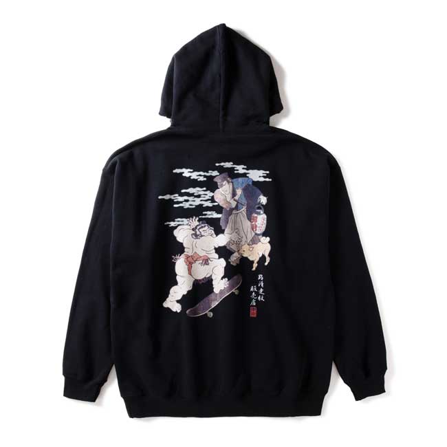 ストーミー STORMY パーカー ORIGINAL GOYO PULLOVER HOODIE Black プルオーバーフード スウェット メンズ レディース