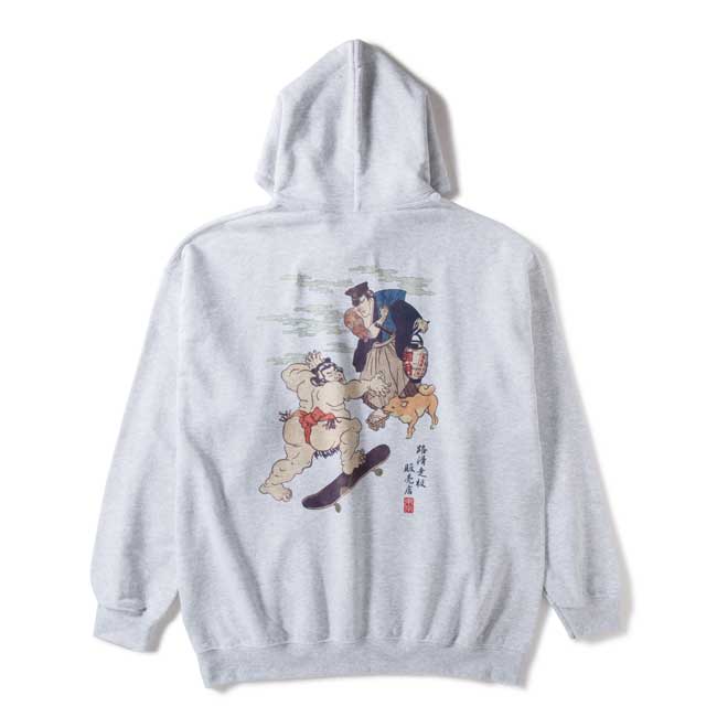 ���ȡ��ߡ� STORMY �ѡ����� ORIGINAL GOYO PULLOVER HOODIE Ash �ץ륪���С��ա��� �������å� ��� ��ǥ�����