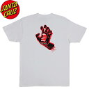 tシャツ SANTA CRUZ サンタクルーズ Screaming Hand S/S T-SHIRTS Ash-Black/Red 半袖Tシャツ カットソー スクリーミング メンズ レディース(4)