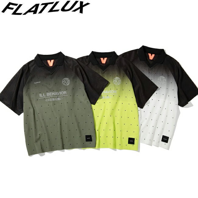 Rakuten - ジャージー FLATLUX フラットラックス Dotdot Football Jersey Home/Army 3rd/Lime Away/White サッカージャージー メンズ レディース