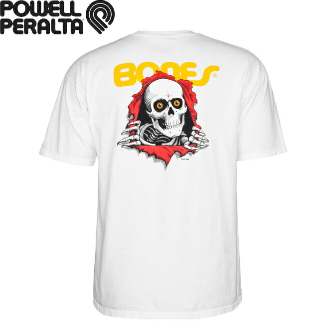 樂天商城 - tシャツ POWELL PERALTA パウエルペラルタ Ripper S/S T-SHIRTS White 520253414 半袖Tシャツ カットソー メンズ レディース