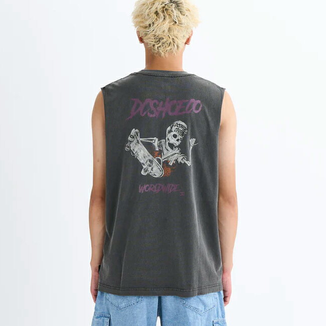 t DC SHOES ǥ塼 25 SKATE SKULL T-Shirts BKP ȾµT åȥ  ...