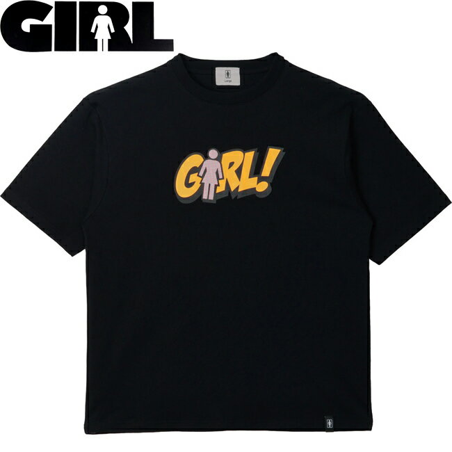 樂天商城 - tシャツ GIRL ガール BLAMMO S/S T-Shirts Black 半袖Tシャツ カットソー メンズ レディース