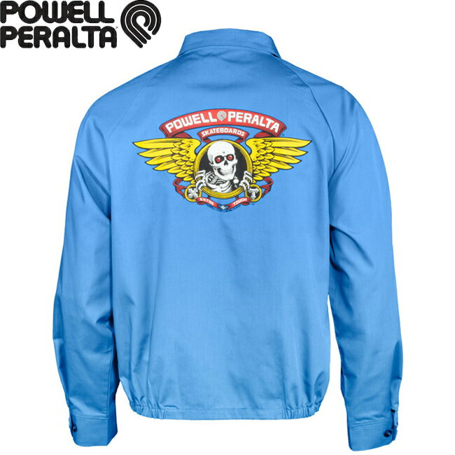 Other - ジャケット POWELL PERALTA パウエルペラルタ Winged Ripper Jacket Postal Blue スイングトップ アウター メンズ レディース