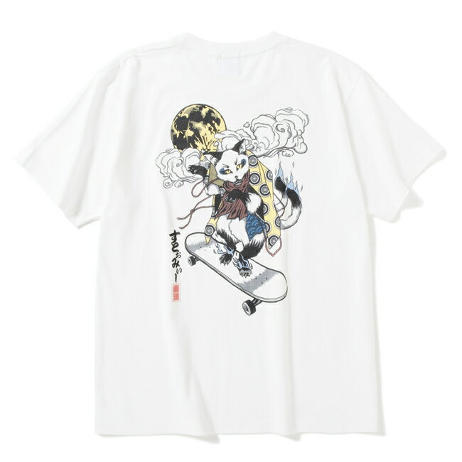 Rakuten - tシャツ STORMY ORIGINALS ストーミー Bakeneko S/S T-Shirts White 半袖Tシャツ カットソー メンズ レディース
