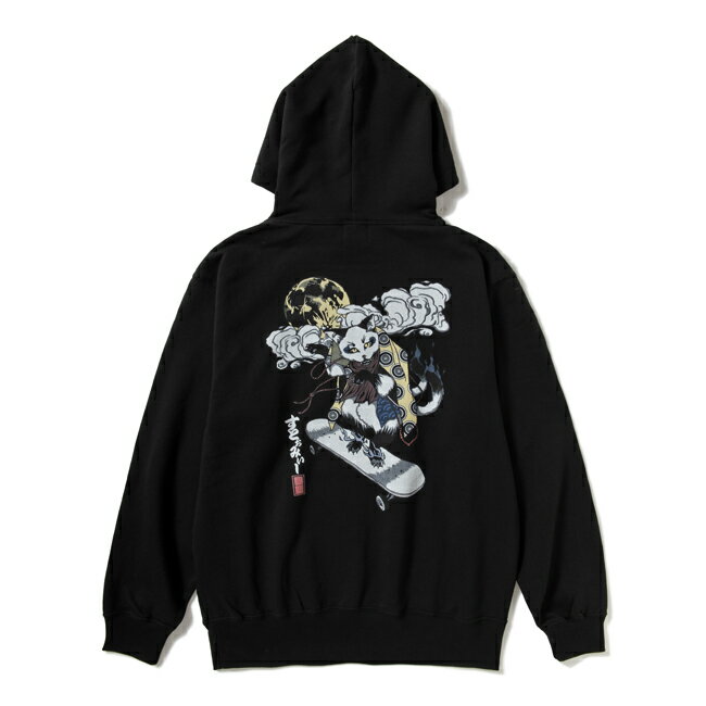 �ѡ����� STORMY ORIGINALS ���ȡ��ߡ� Bakeneko PULLOVER HOODIE Black �ץ륪���С��ա��� �������å� ��� ��...