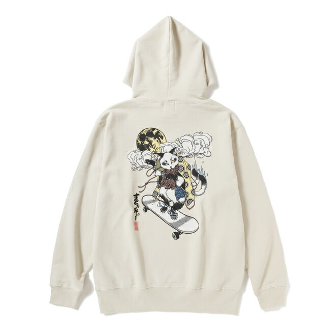 Rakuten - パーカー STORMY ORIGINALS ストーミー Bakeneko PULLOVER HOODIE Sand Beige プルオーバーフード スウェット メンズ レディース