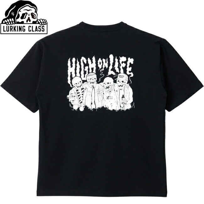 Rakuten - tシャツ LURKING CLASS ラーキングクラス HIGH ON LIFE S/S T-Shirts Black 半袖Tシャツ カットソー メンズ レディース