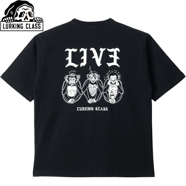 樂天商城 - tシャツ LURKING CLASS ラーキングクラス LIV3 S/S T-Shirts Black 半袖Tシャツ カットソー メンズ レディース