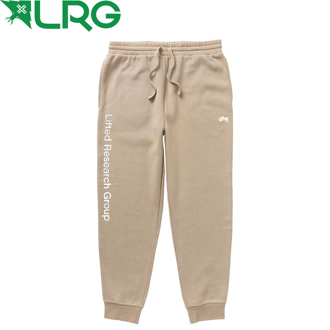 륢른 LRG ѥ LIFTED SCRIPT FA22 JOGGER TAN SWEATPANTS å