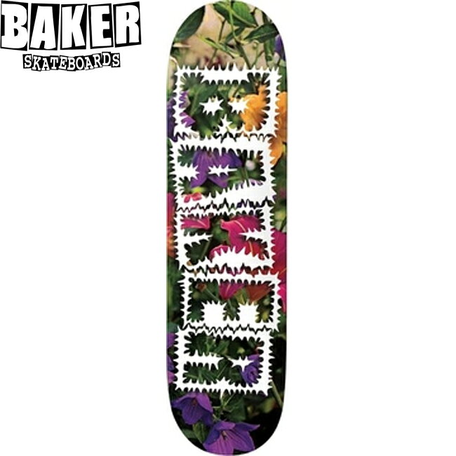 デッキ BAKER Skateboards ベイカー Andrew Reynolds Library Card Deck 8.0inch スケートボード スケボー