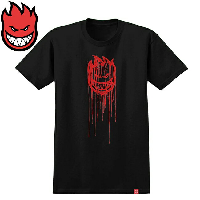 樂天商城 - tシャツ SPITFIRE スピットファイア BIGHEAD DRIPPER S/S T-Shirts Black 半袖Tシャツ カットソー メンズ レディース