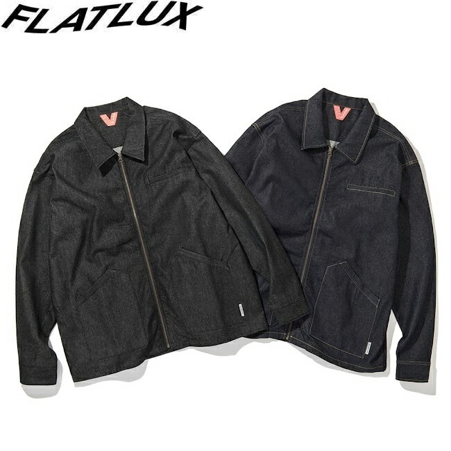 樂天商城 - ジャケット FLATLUX フラットラックス Vain Zip L/S Shirt Jacket