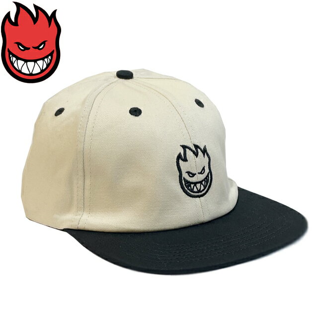 樂天商城 - キャップ SPITFIRE スピットファイア LIL BIGHEAD Strapback CAP Natural/Black ストラップバックキャップ 帽子 メンズ レディース