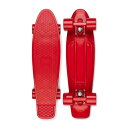 ペニー Penny Skateboards スケートボード STAPLES RED CRUISER COMPLETE SET 22inch 22インチ クルーザー スケボー コンプリート セット