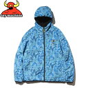 トイマシーン TOY MACHINE ジャケット CAMO REVERSIBLE FLEECE PARKA JACKET L.BLUE ED TEMPLETON フリース リバーシブル アウター エド テンプルトン