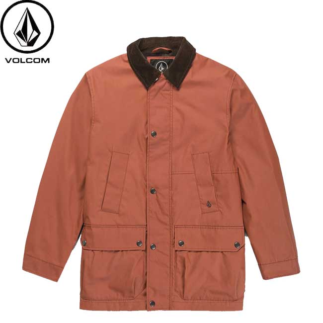 ジャケット VOLCOM ボルコム Entertainment FAT TONY Jacket Rust トップス アウター メンズ レディース
