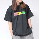 ストーミー STORMY tシャツ OG LOGO SS T-SHIRTS BLACK/RASTA 半袖Tシャツ オリジナル ブラックラスタ メンズ レディース