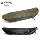 スケートボード バッグ WASABI ワサビ Canvas Sock SKATE BAG OliveGreen Black スケートボードカバー スケート スケ...