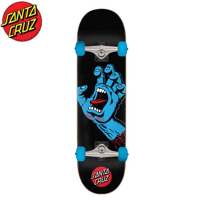 スケートボード SANTACRUZ サンタクルーズ Screaming Hand Full SKATEBOARD COMPLETE 8.0inch エントリーモデル スケボー 初心者 スクリーミングハンド コンプリート(完成組立品)