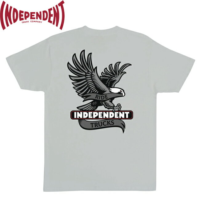 tシャツ Independent インディペンデント Liberty S/S T-Shirts Ice Grey 半袖Tシャツ カットソー メンズ レディース