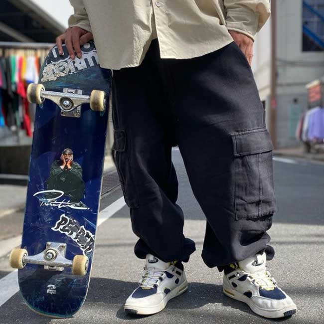 Rakuten - オリジナルワークウエア Original Workwear パンツ Twill Wash Cargo PANT Black ツイルウォッシュ カーゴパンツ ボトムス メンズ レディース