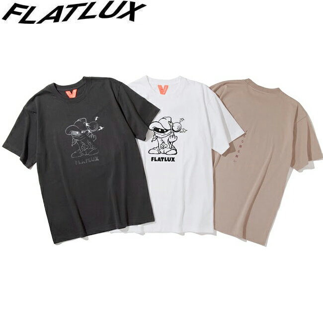 Rakuten - tシャツ FLATLUX フラットラックス Black Mage S/S T-Shirt Dyed Black White Dusty Pink 半袖Tシャツ カットソー メンズ レディース