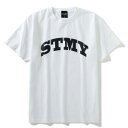 楽天STORMYストーミー STORMY tシャツ STMY leather look S/S T-SHIRTS White/Black 半袖Tシャツ カットソー メンズ レディース