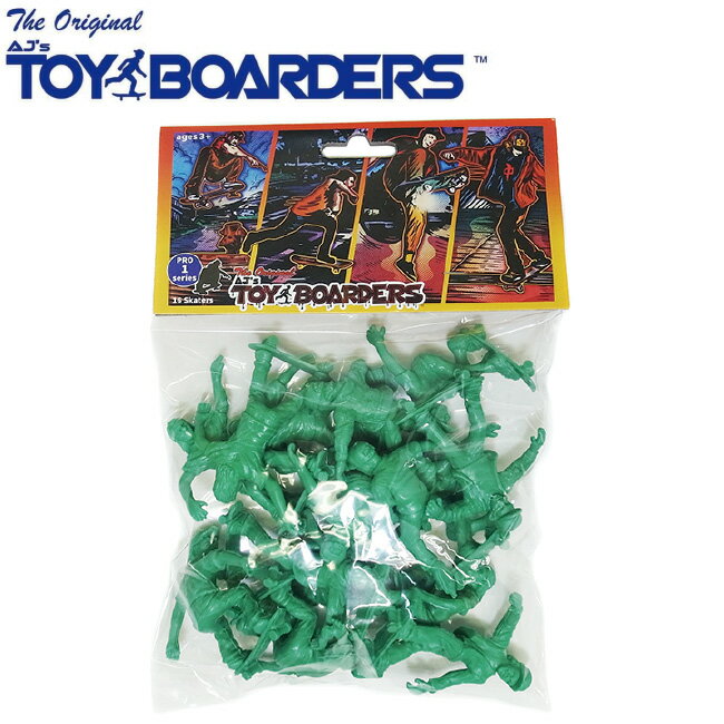【TOY BOARDERS】PRO SKATEBOARD SERIES 1(ORIGINAL GREEN)(トイボーダーズ プロ スケートボード シリーズ1 スケボー フィギュア)19s/