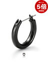 期間限定P5倍【GARNI / ガルニ】 【取り寄せ】【片耳用】フープピアス / Eternal Pierce - L / ブラック