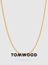 【TOMWOOD / トムウッド】 カーブ チェーン ネックレス M / Curb Chain M / ゴールド