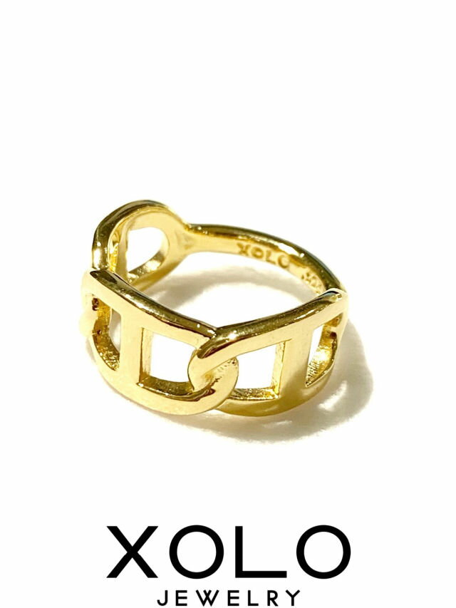 XOLO /  󥫡 - L (24K ƥ) / ANCHOR RING LARGE 24K ALL COAT...