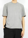 【entire studios / エンタイアスタジオ】 ダーツ Tシャツ / DART TEE 半袖 カットソー / RHINO(ライトグレー)