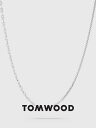 【TOMWOOD / トムウッド】 ルー チェーン ネックレス / RUE CHAIN / シルバー
