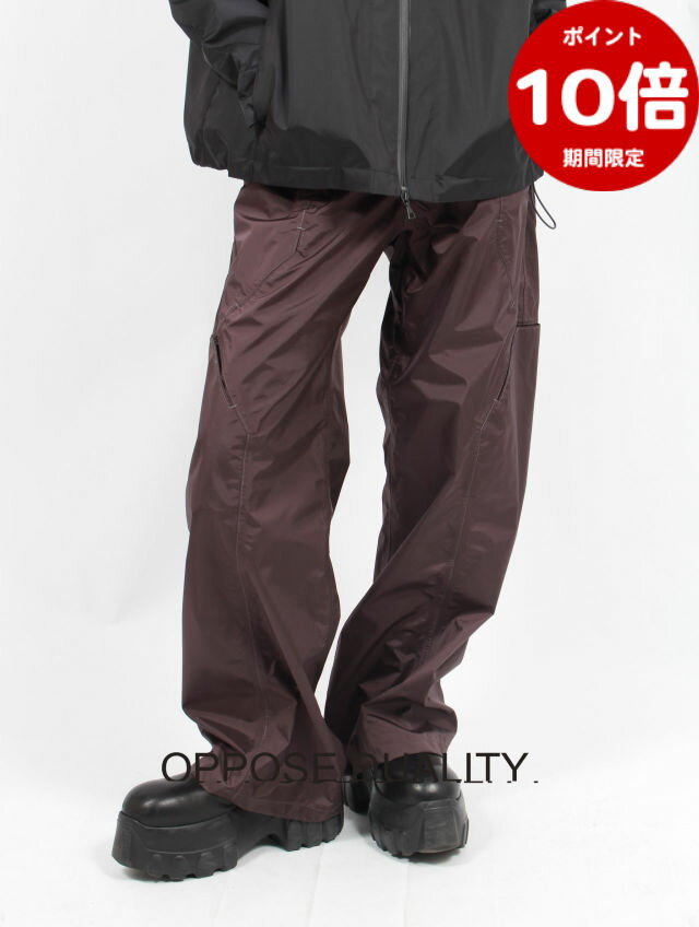 期間限定P10倍【OPPOSE DUALITY / オポーズ デュアリティ】 【25SS】8ポケット パネル ワイド 3L トラ..