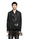 【JULIUS / ユリウス】 【25SS】10オンス コーティング デニムジャケット / 10oz DENIM / ブラック