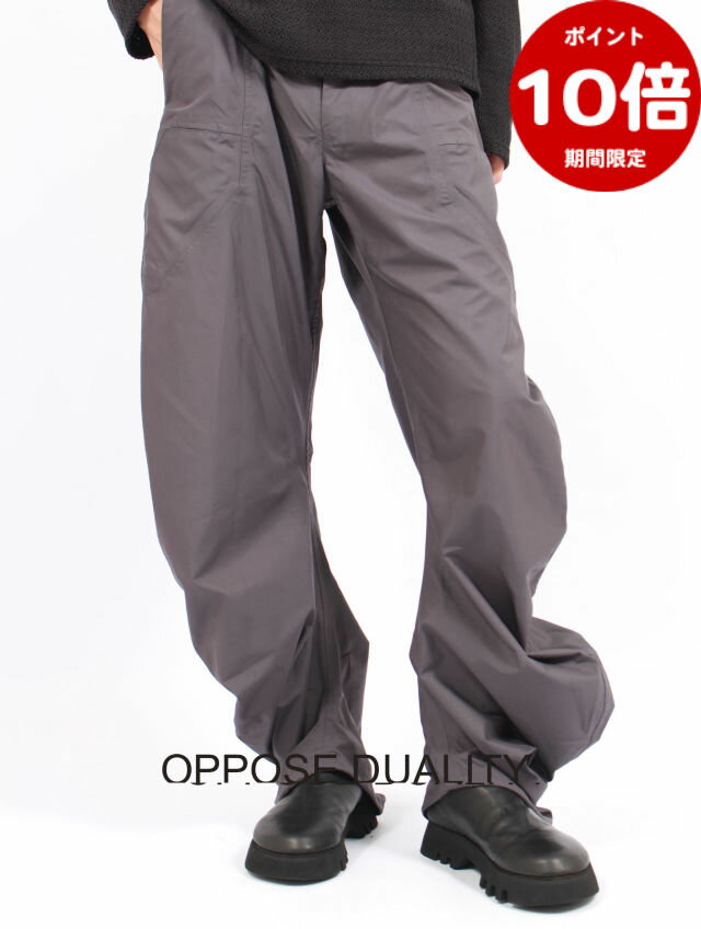 期間限定P10倍【OPPOSE DUALITY / オポーズ デュアリティ】 【25AW】6ポケット パネル ツイスト トラウ..
