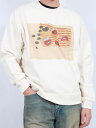 【semoh / セモー】 【25SS】フォト スウェット 長袖 トップス / PHOTO SWEAT TOPS / ホワイト