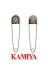 【KAMIYA / カミヤ】 【25AW】"KMY" セーフティ ピンズ / "KMY"SAFETY PINS / シルバー