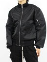 【RICK OWENS DRKSHDW / リックオウエンス ダークシャドウ】 【RICK OWENS / リック オウエンス】 【25AW】タンカーズ フライト ジャケット / TANKERS FLIGHT / ブラック