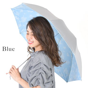 【セール20%OFF】日傘 折りたたみ 傘 レディース 晴雨兼用 uvカット99%以上 遮光率99%以上 UPF50+ 遮熱効果 シルバー 総柄 プレゼント ギフト