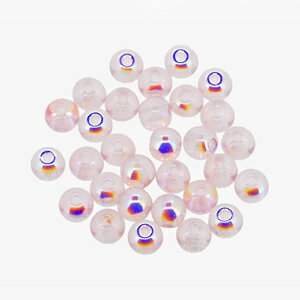 乐天商城 - チェコラウンド 4mm ロサリンAB チェコ丸ビーズ