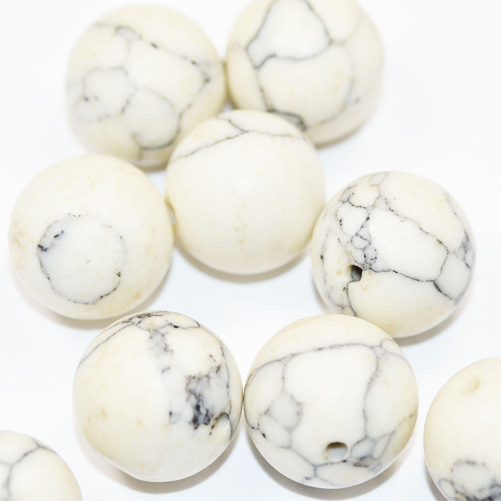 乐天商城 - 天然石　ホワイトハウライト　12mm